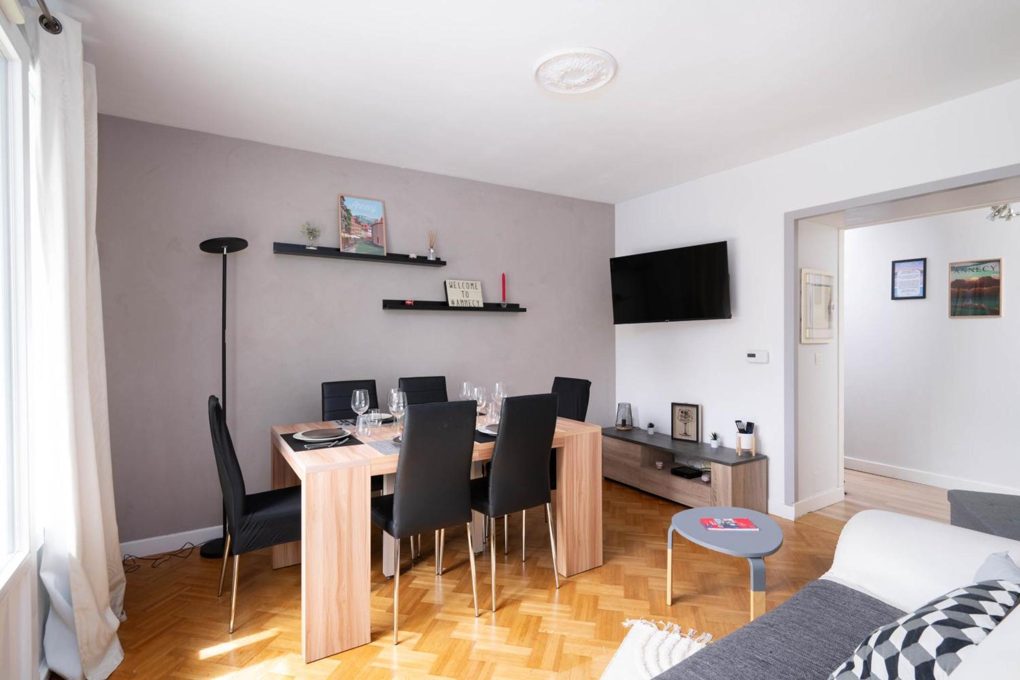 Appartement Cosy 6 Pers Pres Du Lac Avec Garage Annecy Eksteriør bilde